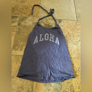 American eagle blue tank top. Great condition very cute. Medium